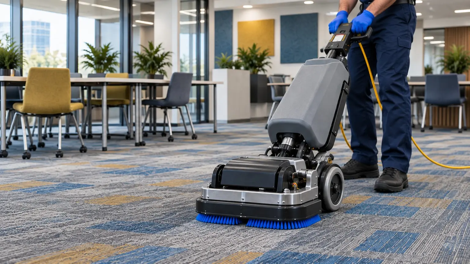 Higienização de carpetes pela Star Clean